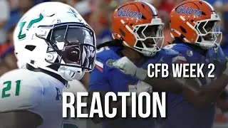 USF UPSETS Florida in The Swamp | USF Bulls vs. Florida Gators REACTION