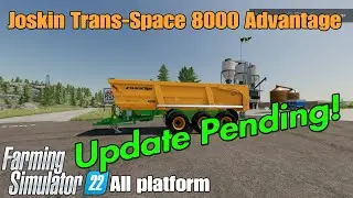 Joskin Trans-SPACE 8000 Advantage / FS22 mod for all platforms