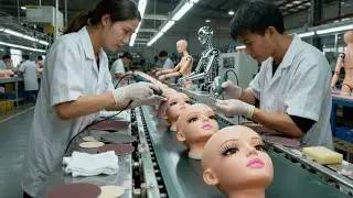 Inside the Silicone Doll Factory (160cm & Up): The World's Most Exquisite Doll Manufacturing Process
