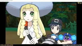 Citra 3DS Emulator - Pok&eacute;mon Sun and Moon ingame 1080p
