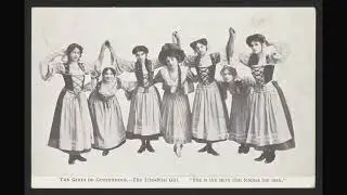 THE GIRLS OF GOTTENBERG - light opera selections (1907) Caryll & Monckton IMPERIAL LINENIZED 63262