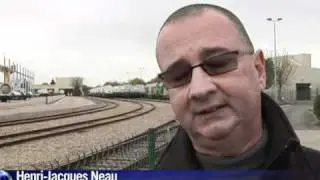 Protest stops 'most radioactive ever' waste train in France