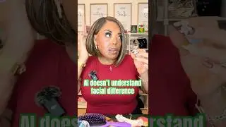 Искусственный интеллект часто не распознает мое лицо как лицо #пережившаяожоги #визажист