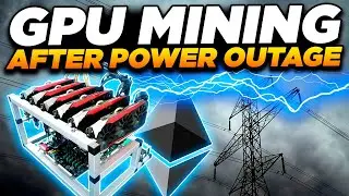 GPU Mining Rig After Power Outage
