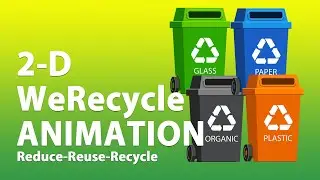 WeRecycle 2d video to reduce-reuse-recycle,created by Pyro Media Video Marketing