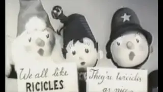 1960s Ricicles Noddy Party Advert