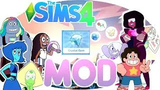 ⭐PLAY AS A CRYSTAL GEM!!💎The Sims 4 STEVEN UNIVERSE Mod