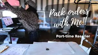 Pack Orders With Me + Curated Inventory Peek ✨ Thrift Smarter, Sell Higher!!