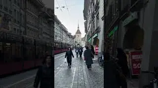 THE MARKTGASSE IN BERN CITY
