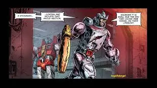 TFR1:Starscream and Shockwave Vs Galvatron!From Transformers Regeneration One Vol 3!