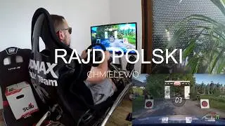 RAJDA POLSKI| CHMIELEWO| WRC 7| GAMEPLAY | Logitech G29 | WheelCam| OnBoard