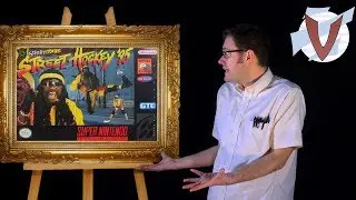 Street Hockey '95 (SNES) [AVGN: Bad Game Cover Art 12 - RUS RVV]