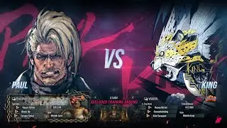 Tekken 8 Fight : King Vs Strong Paul player