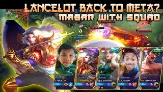LANCELOT BACK TO META? LAWAN MUSHLUH HYPER CARRY? - MOBILE LEGENDS INDONESIA