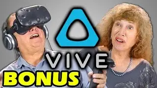 ELDERS REACT TO HTC VIVE (VR) (BONUS #85)