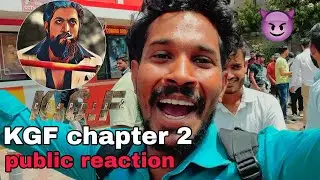 2022 movie Public reaction on KGF Chapter2 || South super star Yash | Sanjay Dutt || public review