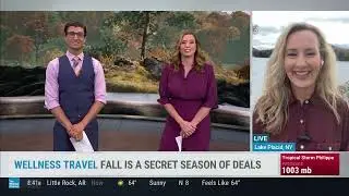 Fabulous Fall Travel Destinations Segment on The Weather Channel