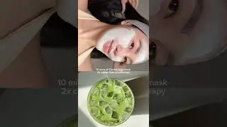 Clarins cryo-flash cream mask on repeat in this heatwave 🩵🙂&zwj;↕️ #cryotherapy #cryofacial #clarins