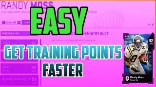 EASY Way To Get TRAINING POINTS In MADDEN 19!!