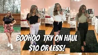 BOOHOO TRY ON HAUL |$10 OR LESS LOUNGEWEAR US SIZE 10