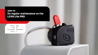 How to perform Maintenance on the LGX Lite PRO