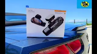 A99 Car DVR 3CH Dash Cam UHD 2K Front+170 FOV Cabin Camera+1080P Rear Night Vision