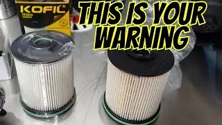 OEM vs CHINA Fuel Filter Comparison TP1015 Duramax Diesel 3.0 6.6