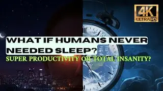 What If Humans Never Needed Sleep? - Super Productivity or Total Insanity?