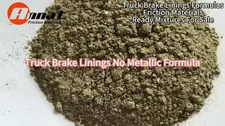 Truck Brake Linings No Metallic Formula#brakepads #brakelinings #brakeshoes
