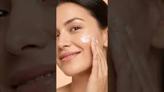 Animated Skincare Ad | Girl Applying Fairness Cream | Free to Use Footage