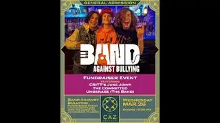 The Committed at The Caz - BAND Against Bullying fundraising event