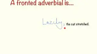 Fronted Adverbials