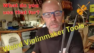 A window into the Violinmakers workshop... Tools