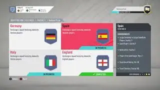 Fifa 20 National Pride Spain SBC