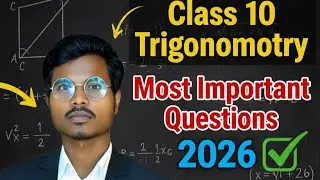  Class 10 Trigonometry proving question #maths #boardexam2026 
