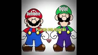 Dembele X Doue playing for country & for Club ☠️❤️#football#trending #edit #fyp #viralshorts