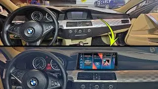 Я ПРЕОБРАЗУЮ BMW 530D ДРУГА, УСТАНОВИВ ПЛАВАЮЩИЙ ANDROID-ЭКРАН! 🚗🔥