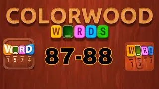 COLORWOOD WORDS Cryptogram level 87 88