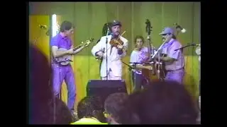 Rafe Stefanini and Group in Old Time Band Competition at the 54th Galax Fiddlers Convention in 1989.