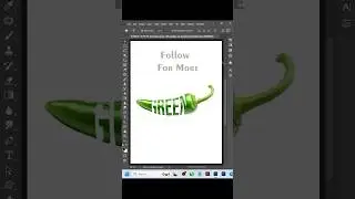 Creative Typography in Photoshop | How to Warp Text into Shapes !  @Anvitco #Anvitco #typography