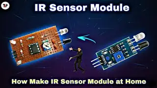 How to make IR Sensor at home | DIY IR Sensor Module on Zero PCB (Hindi)