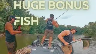 Epic Bass Fishing Day Ends with a Surprise Giant!
