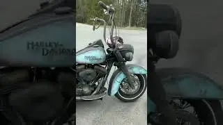 Harley Davidson rat rod road king #roadking #ratrod #harleydavidson