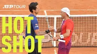 Hot Shot: Melo Magnificent In Thrilling Doubles Point | Rome 2019