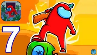 Impostors vs Zombies: Survival - Gameplay Walkthrough Part 7 Max Level (iOS,Android Gameplay)
