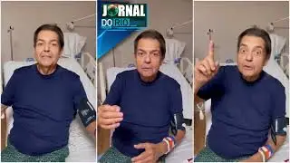 Faust&atilde;o publica v&iacute;deo no Hospital onde est&aacute; internado e tranquiliza p&uacute;blico Youtube