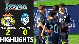 Real Madrid vs Atalanta Highlights | U14 Paolo Rossi Memorial Cup 2025