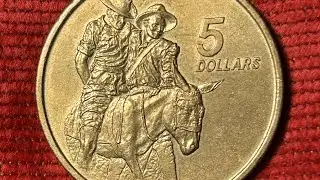 Australian 1990 $5 coin