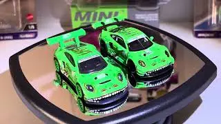 Compararán do Mini GT Vs Hotwheels REXY Porsche 911 GT3  R 992