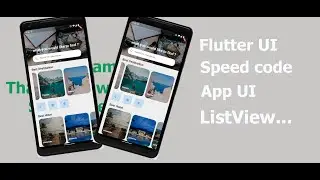 Flutter | Flutter UI Tutorial | ListView| ListView UI Design and Animation | Flutter UI